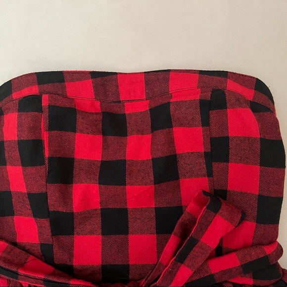 Strapless buffalo print juniors/ women dress 👗 - Picture 4 of 9